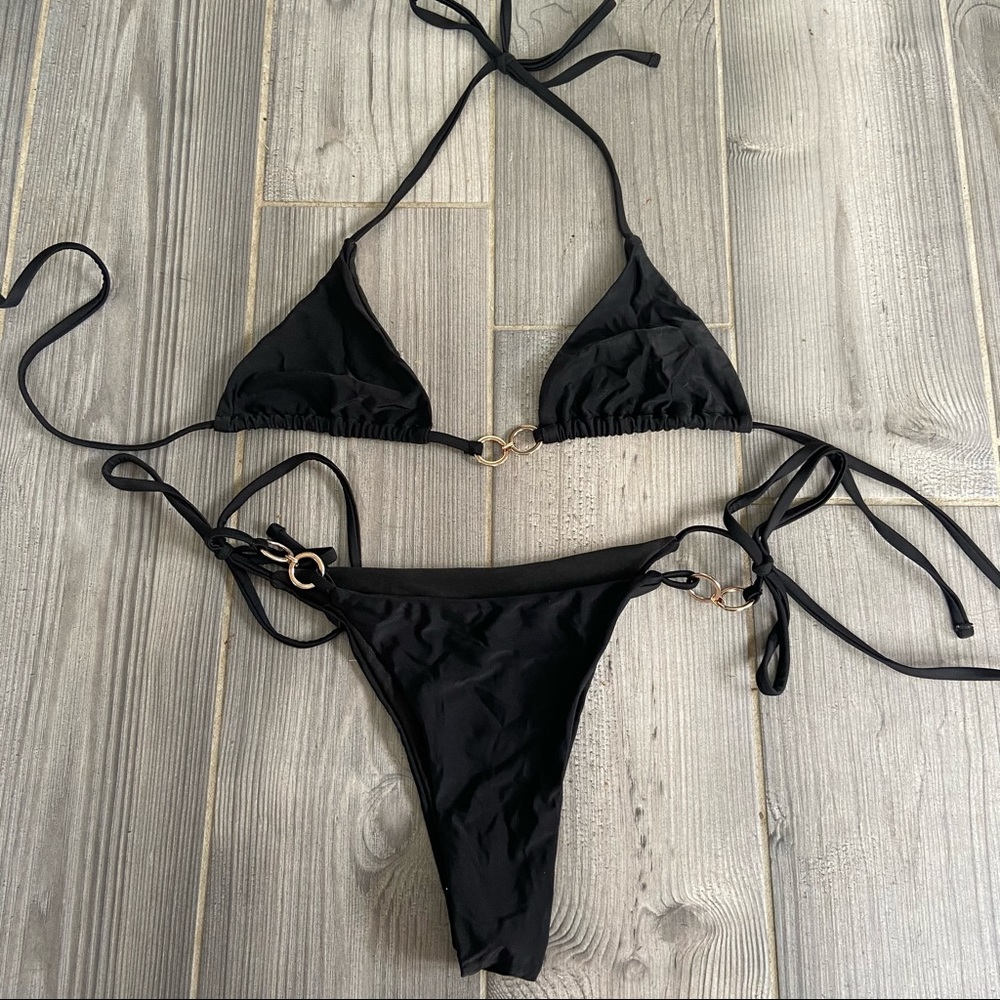 Sexy black bikini